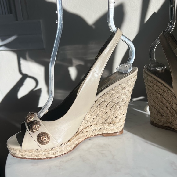 Burberry Studded Wedges Size 39 - Picture 5 of 9